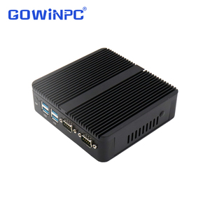 Mini PC industriel sans ventilateur avec processeur Intel Celeron J4125 J6412 ou N95 Quad Core, WiFi 4G 5G, entrée CC 936V, deux ports COM - Product Image 5
