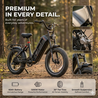 Nouveau style, vélo électrique Juliet Fatbike à pneus larges de 20 pouces, vélo de livraison, VTT électrique, vélo de ville électrique