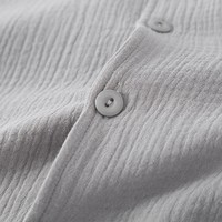 Pyjamas en coton biologique pour homme sur mesure, coton crêpe, coton pur, fil double couche, adapté à toutes les saisons.