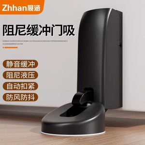 Retenedor Hidráulico para Puerta Zhan Han, de Aleación de Zinc, Montado en el Suelo, Amortiguador Anticolisión para Puertas de Madera - Product Image 5