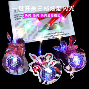Glowing Cartoon Horse Lantern <b>Led</b> <b>Light</b> Toy For Children Festival Street Vendors Portable Bubble <b>Projector</b> Plastic Material - Product Image 2