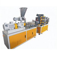 Extrudeuse bivis parallèle à l'échelle de laboratoire pour l'expérimentation de traitement des plastiques – Équipement de test de matériaux PVC, TPE, HDPE, LDPE et fils