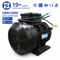 Motor Eléctrico BIOTE 60V BLDC sin Escobillas, 2.2kw 3kw 5kw 1500rpm 2800rpm, Serie YB100B3, para Aplicaciones Marítimas en Barcos