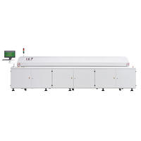 Four de Refusion Automatique SMT I.C.T ICT05 à 4 Zones, Mini Machine de Table pour l'Exportation Mondiale, Garantie 1 An, 380V