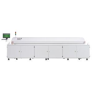 ICT04 4 Khu Vực Máy Tính Để Bàn Reflow Lò Thợ Mỏ, Hướng Dẫn Sử Dụng SMT Reflow Lò Máy, Bảng Top Nhỏ Reflow Lò Mini Trung Quốc Nhà Sản Xuất - Product Image 6