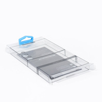 Boîte d'emballage personnalisée pour étui de téléphone portable, boîtes d'emballage en plastique PVC, boîte d'emballage pour étui de téléphone portable