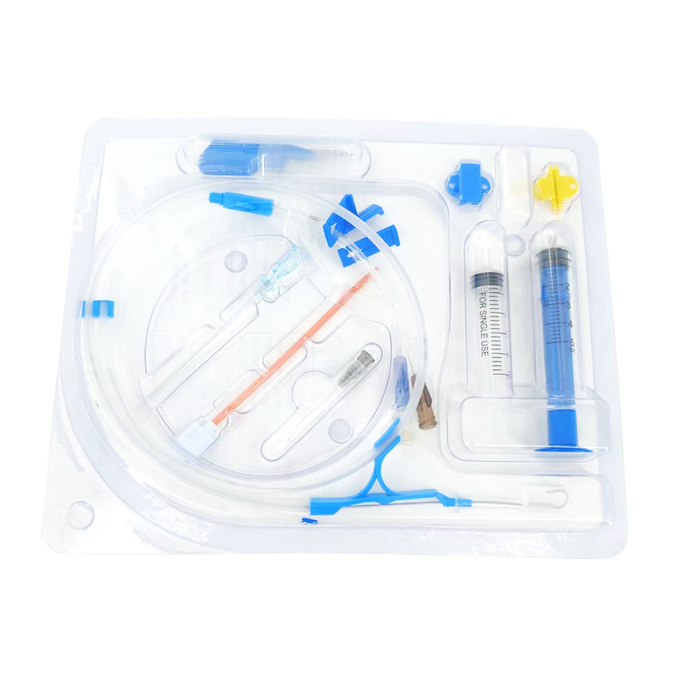 Double Triple Lumen Central Venous Catheter