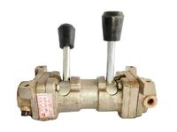 QF502A Vanne pneumatique 2+2 de commutation d'air, valve manuelle pour système de forage pétrolier