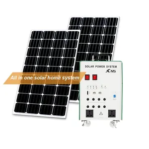JCN太阳能系统离网成套500瓦光伏系统能源太阳能电站
