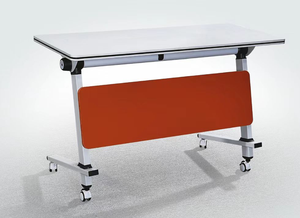 Sinonis Modular Flip Top Conference <b>Table</b> <b>Foldable</b> Training <b>Table</b> for Office School Folding <b>Desk</b> - Product Image 2