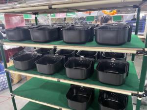 Four multifonctionnel intelligent avec friteuse à air, 7,5 litres, contrôle tactile intelligent, appareil de cuisine domestique <span class=keywords><strong>2022</strong></span> - Product Image 5