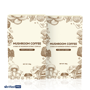 <span class=keywords><strong>Café</strong></span> de Hongos Premium 6 en 1 en Polvo Instantáneo para Adelgazar con Reishi, Melena de León y Cordyceps, Sabor Suave, OEM - Product Image 1