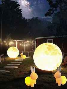 Lámpara LED de Paisaje IP65, Impermeable, de PVC, para Exteriores, con Forma de Luna, para Decoración de Jardín, Porche, Patio, Villa, para Navidad - Product Image 1