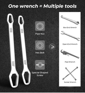 Factory Wholesale Professional Double End Ring Wrench Durable Polished Box <strong>Spanner</strong> <strong>Set</strong> for Industrial Maintenance Use - Product Image 3