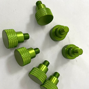 Tùy Chỉnh Đồng Tròn Có Khía Đầu Ngón Tay Cái Bolt Thép Không Gỉ Captive Thumb Vít Knob Trang Trí Nhôm Dài Có Khía Ngón Tay Cái Vít - Product Image 6