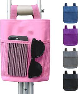 Échantillon gratuit Bâton de marche personnalisé en néoprène Sac de rangement Portable voyage randonnée course assistance à la marche emballage pochette de béquille - Product Image 1