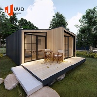 Villa Modulaire Préfabriquée de Luxe, Hôtel à Structure en Acier Moderne, Conception Personnalisée, Assemblage Rapide, Maison Conteneur Respirante