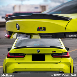 For 3 Series G20 G28&M3 G80 CS Style Carbon Fiber <b>Rear</b> <b>Spoiler</b> Trunk Wing 2018-2025 - Product Image 6