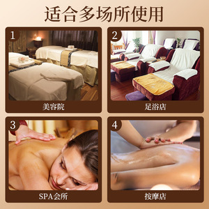 Aceite de Masaje de Artemisia y Jengibre Moka 500ml Para Cuidado Corporal y Uso en Spa - Product Image 4