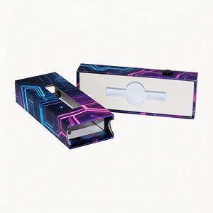 Caja de papel rígida de lujo personalizada al por mayor con cajón extraíble y cierre a prueba de niños para empaquetar cosméticos, cuidado de la piel y sets de regalo - Product Image 1