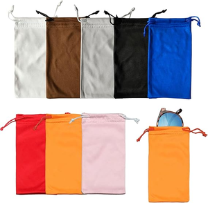 Estuche Protector para Gafas <span class=keywords><strong>de</strong></span> Sol <span class=keywords><strong>de</strong></span> Microfibra con Logotipo Personalizado, Bolsa <span class=keywords><strong>de</strong></span> Almacenamiento <span class=keywords><strong>de</strong></span> Viaje con Paño <span class=keywords><strong>de</strong></span> Limpieza para <span class=keywords><strong>Lentes</strong></span>, Regalo Promocional - Product Image 3