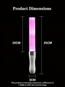 Venta al por Mayor de Lápices Luminosos LED Modernos de Material PP con Logotipo Personalizado, con Luz RGB Intermitente, Alimentados por Batería, Recuerdos para Fiestas y Festivales - Product Image 4