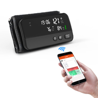 Tensiomètre numérique Yonker pour la surveillance de la pression artérielle, tensiomètre électronique pour le bras supérieur, Bluetooth rechargeable