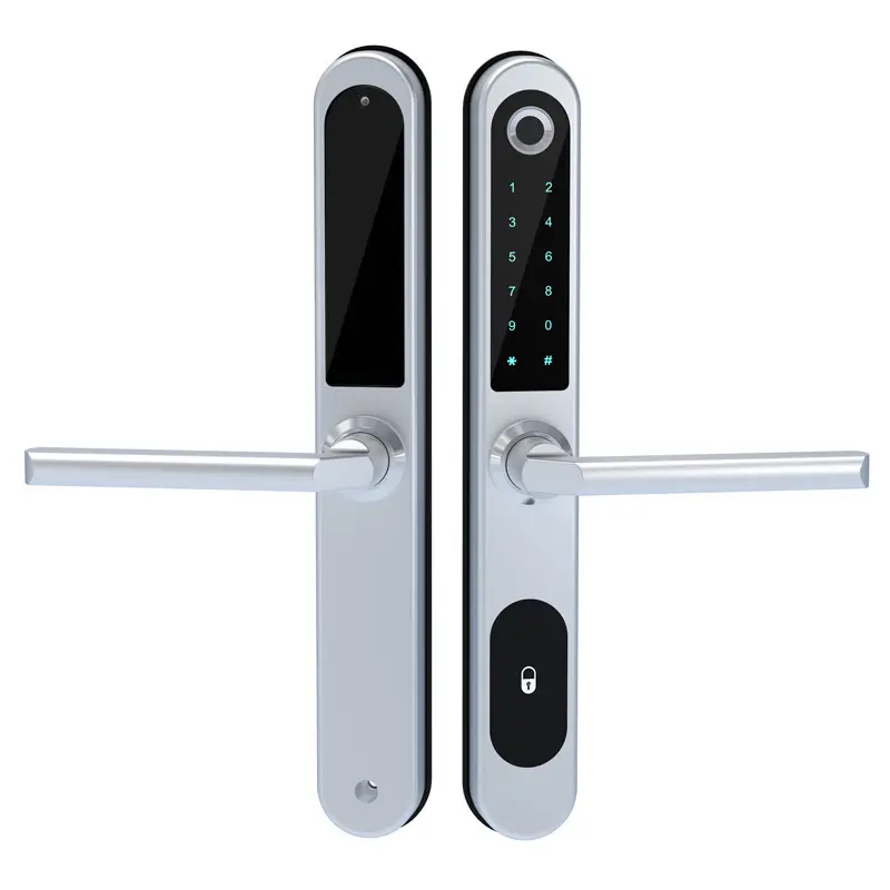 High quality security rfid card hotel door lock, Electronic digital key card smart hotel lock system with TThotel wifi App