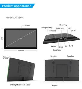 Sala de reuniones Pantalla Android 15,6 pulgadas 1080P Android Tablet PC Todo en uno - Product Image 5