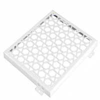 Revêtement de façade moderne en aluminium ignifuge, résistant aux intempéries et anticorrosion pour villas et hôtels (usage intérieur/extérieur)