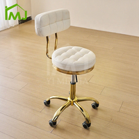 Chaise de technicien des ongles, mobilier de salon, tabouret mobile de coiffure, chaise de salon de beauté