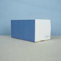 Impression de boîtes de tampons personnalisés écologiques Boîtes d'emballage en papier spécial pour serviettes et tampons avec logo