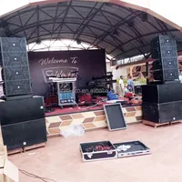 CVR Sound Double 21 pouces Subwoofer Système de haut-parleurs Néodyme Outdoor Line Array Bass Speaker