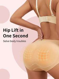 Dames Shapewear Sport Slips Buit Gewichtige Buit Slips Opgevuld Met Dikke Perzik Buit - Product Image 5