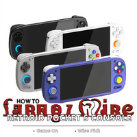 Console de jeu portable Z Retroid Pocket 5, écran OLED de 5,5 pouces, Android 13, Wifi6, lecteur de jeux vidéo portable