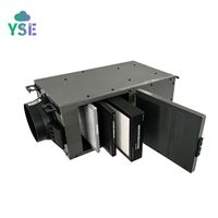 Stérilisateur d'air, précipitateur électrostatique, nettoyeur de conduits de ventilation HVAC, conception compacte, entretien facile pour bureau, appartement
