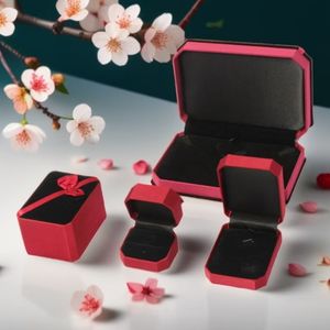 カスタマイズされたリサイクル磁気ギフトボックスフリップトップ段ボール紙磁気閉鎖ギフトボックスジュエリー用ブローチ - Product Image 3