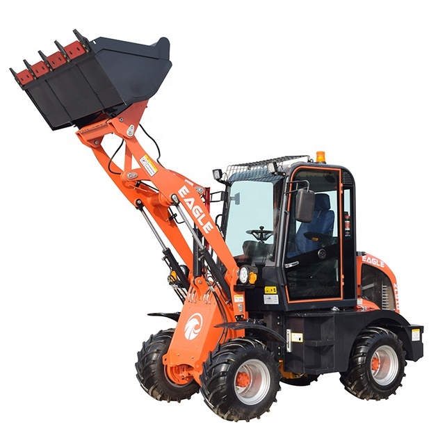 ZL910 Payload 1 Ton  Chinese Mini Compact Articulated Wheel Loader for Sale