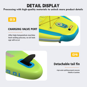 Tùy chỉnh OEM Bảng đánh cá đạp Kayak PVC Inflatable trôi đứng lên tàu chèo - Product Image 6