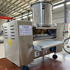 Thousand Layer Cake Making <b>Machine</b> Makes Crepe Wrapper Layer <b>Pancake</b> Feuille Cake with Easy Operation 100-300pcs Per Hour - Product Image 6