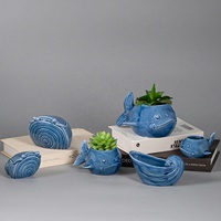 Décorations pour la maison en céramique océanique Accessoire de thème côtier élégant et élégant