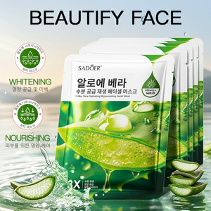 SADOER - Mascarilla Facial de Vitamina C de Marca Privada al por Mayor, Mascarillas Faciales Coreanas de Belleza con Frutas para el Cuidado de la Piel - Product Image 4