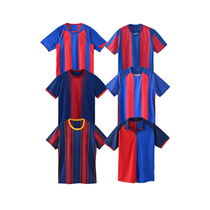 Maglie <span class=keywords><strong>da</strong></span> Calcio All'Ingrosso per Squadre, Colore Blu <span class=keywords><strong>e</strong></span> Rosso, Maglie <span class=keywords><strong>da</strong></span> Calcio Retro Economiche per Tutte le Squadre - Product Image 1