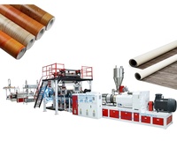Machine à fabriquer des sols en PVC, ligne de machines à fabriquer des feuilles de revêtement de sol en PVC, machine à fabriquer des tapis de sol en PVC