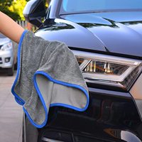 Microfibre sans bord 600 1200gsm lavage de voiture microfibre détaillant auto microfibre chiffons nettoyage boucle torsadée séchage serviettes