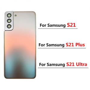 Ốp lưng điện thoại, nắp pin cho Samsung S21 Plus S21 Ultra, mặt lưng kính - Product Image 2