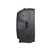 Haut-parleur karaoké en plastique avec micro et Bluetooth pour fête RQSONIC CSL15AYH-KIT haut-parleurs 15 pouces