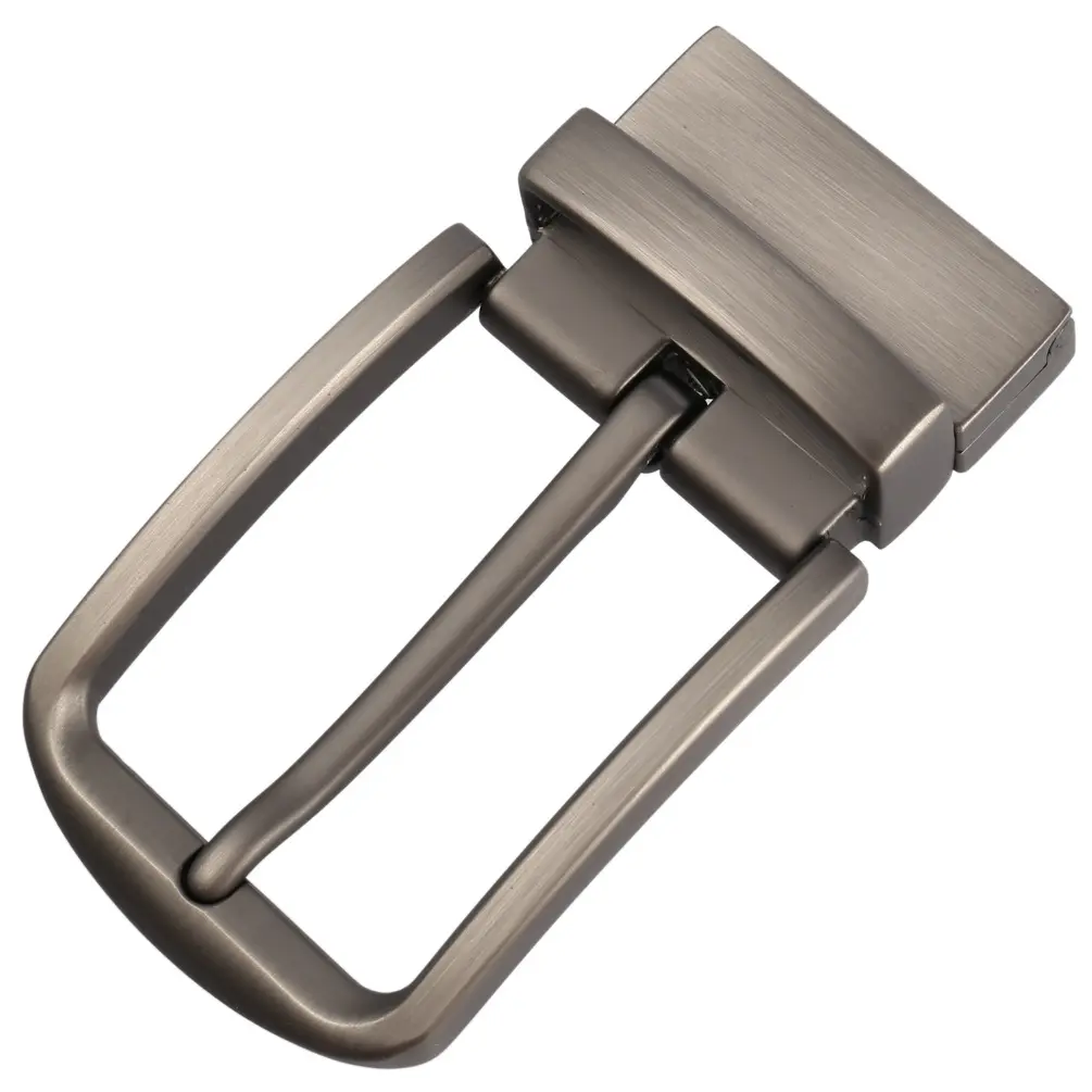 Alta calidad moda Metal 38mm oro Centro barra Pin cinturón hebilla para cinturón