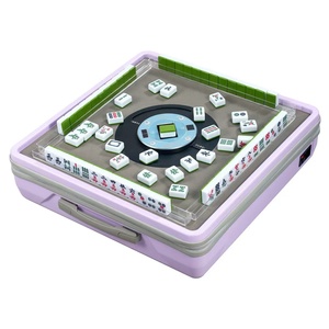 Portable Smart Mahjong <b>Table</b> for <b>Outdoor</b> Use - Auto Shuffling, One-Click Operation, Parties & Team Building Auto Shuffling Ensur - Product Image 2
