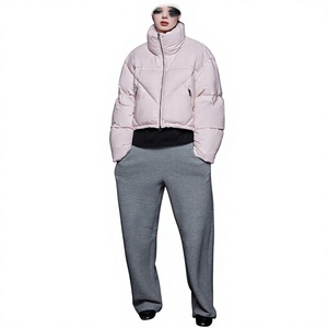 OEM High Quality Windproof Matching Colors Custom Puffer <b>Jacket</b> Womens Winter Plus Size Warm <b>Jacket</b> Cotton Coat Is Lightweight - Product Image 5